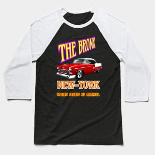 THE BRONX NEW YORK UNITED STATES OF AMERICA Baseball T-Shirt